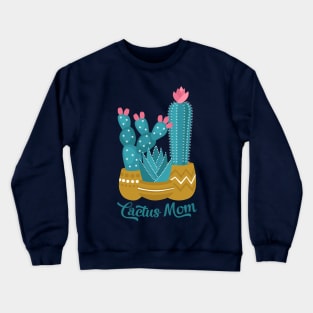 Cactus Mom Crewneck Sweatshirt